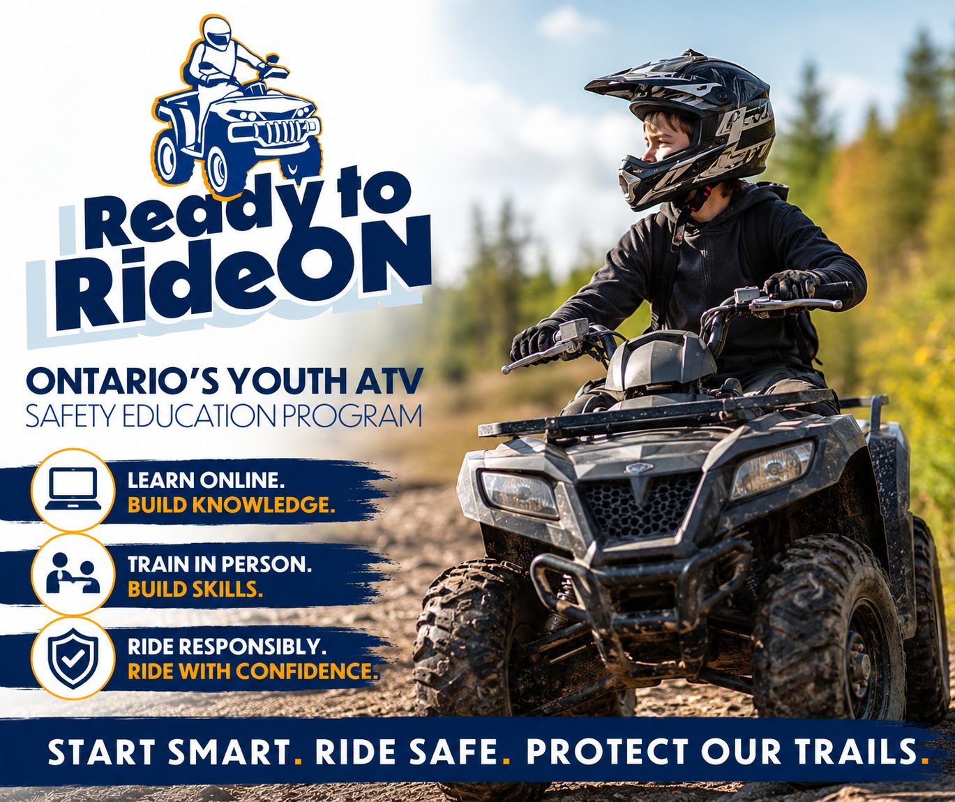 readyto ride on course